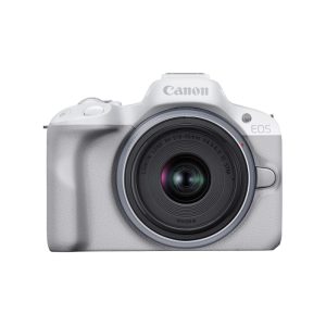 Canon EOS R50 - (Kèm Kit Lens 18-45mm) Trắng Chính hãng